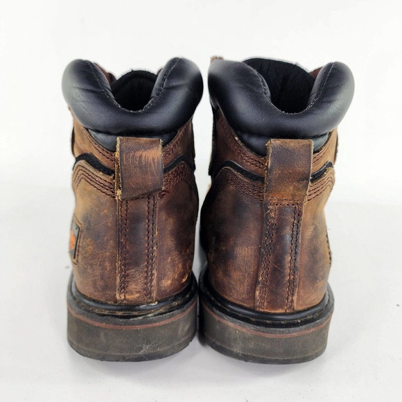 Timberland PRO Men's 6" Pit Boss Steel Toe US 9.5 Brown Industrial Work Boot - Picture 6 of 12